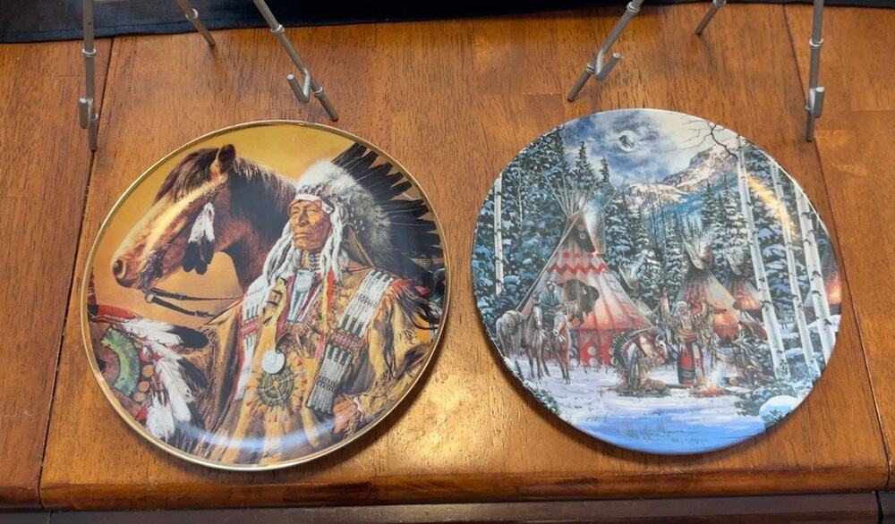 Native American Collector Plates Lot